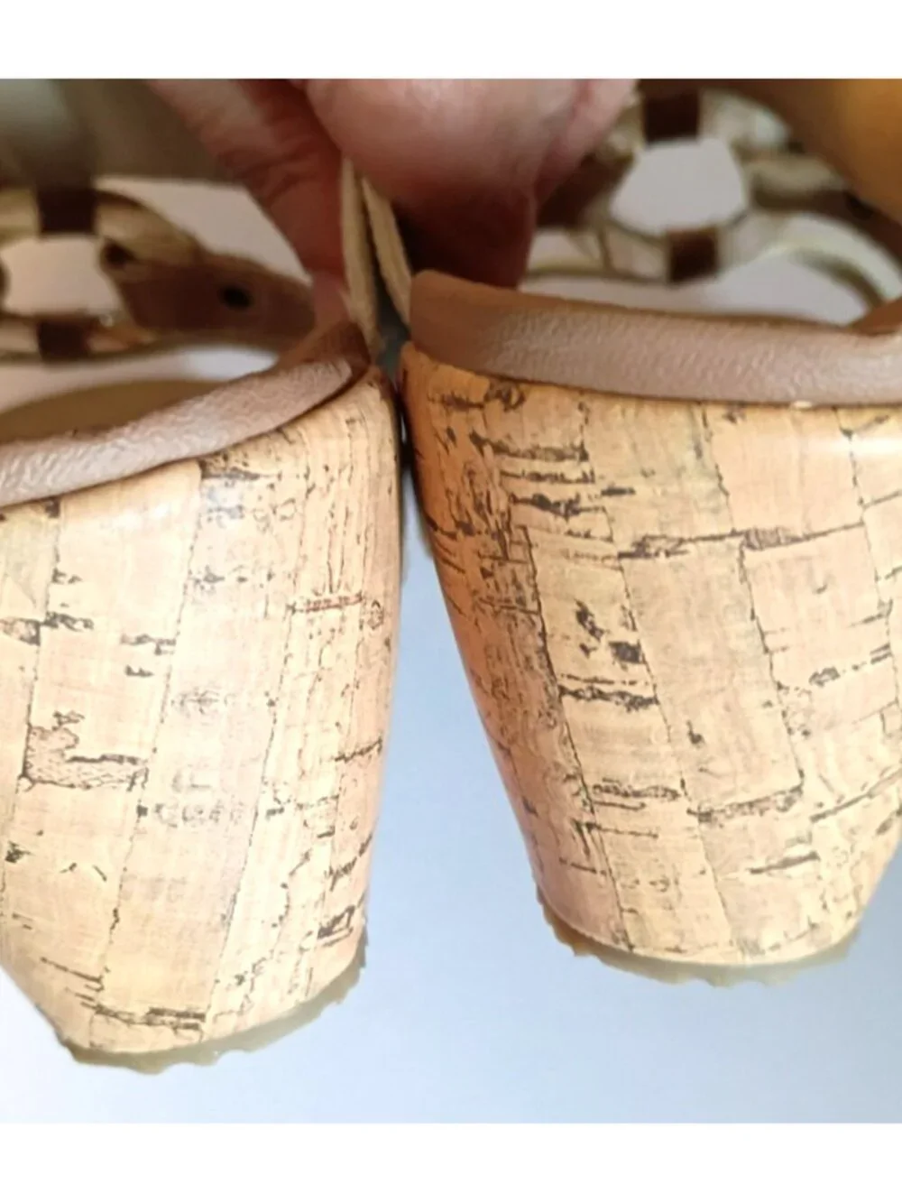 Skechers Women’s Luxe Foam Wedge Sandal Cali Beverlee Sail Away Natural - 8.5M